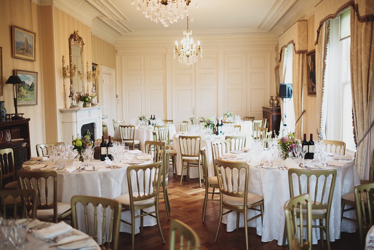 Photograph of the dining room at Mount Ephraim in Kent
