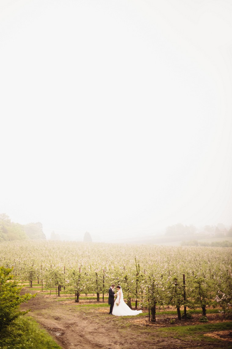 Mount Ephraim Gardens in Kent Wedding Photograph