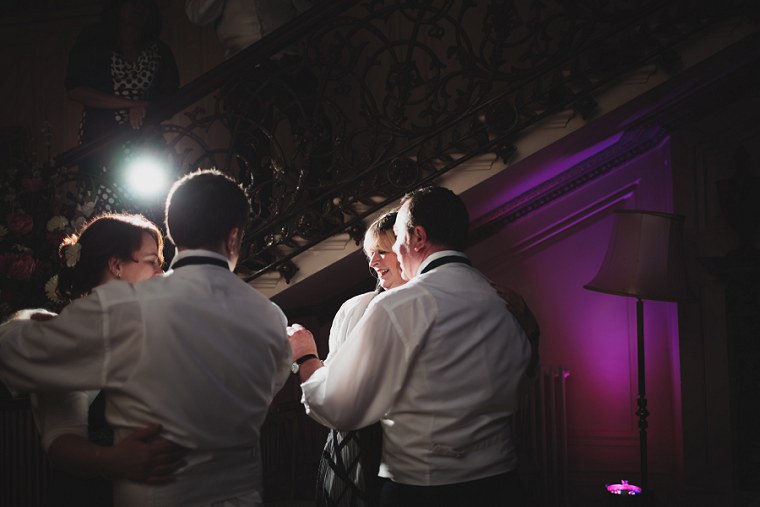 Mother and Father of the groom dancing