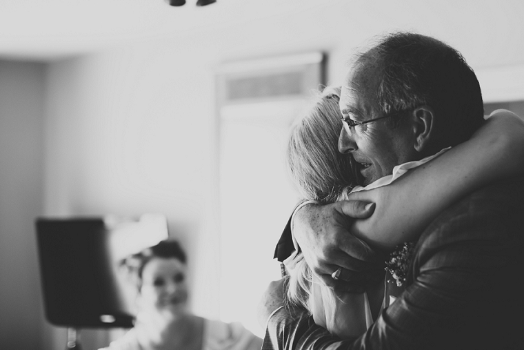Father of bride at Tithe Barn in Lenham wedding