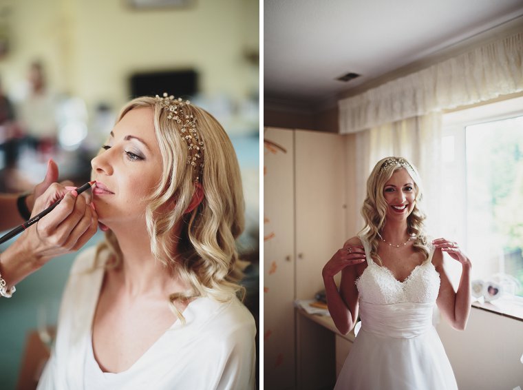 Oftley Place Country House Wedding Photography 005